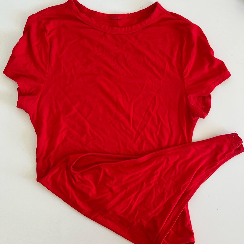 Red Bodysuit